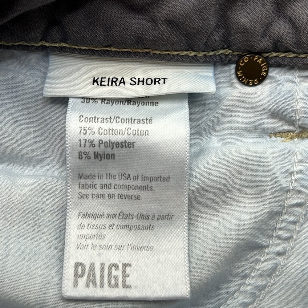 Paige 2 1/2” Inseam Keira Short Size 25 - Picture 9 of 16